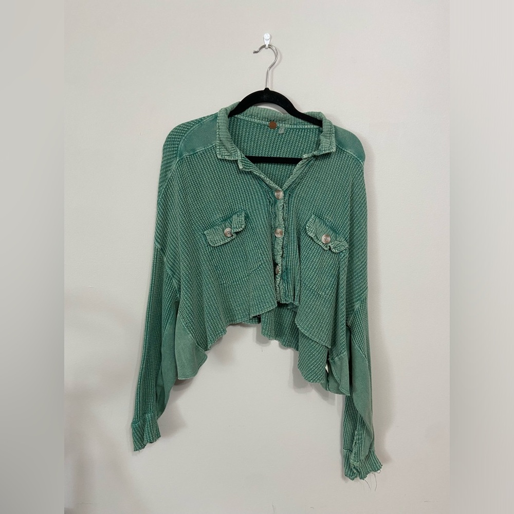 Free People One Cropped Scout Jacket